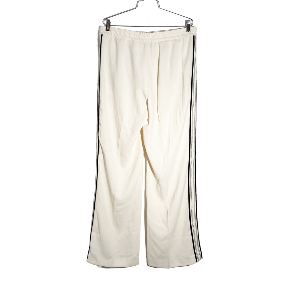 Zara White and Black Wide Leg Pants - Picture 3 of 6